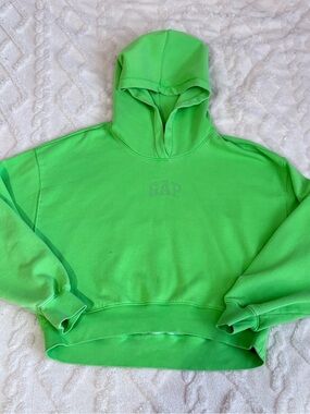 GAP Bright Lime Green Hoodie